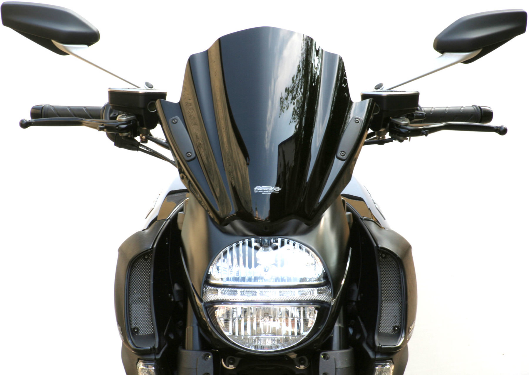 MRA MRA Racingscreen For Naked Bikes With Mounting Kit And ABE