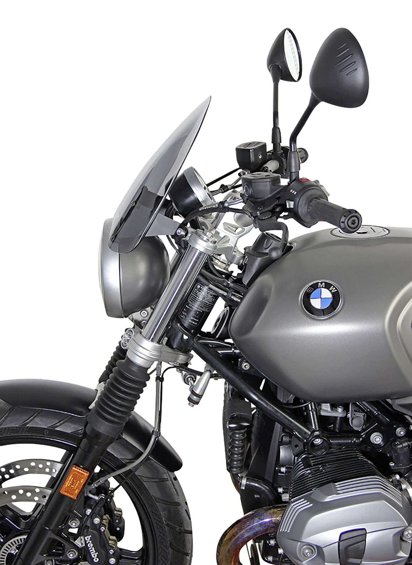 MRA MRA Tourenscheibe für Naked Bikes mit Spezialhaltesatz Getönt ABE
