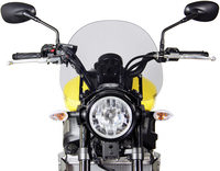 MRA MRA Tourenscheibe für Naked Bikes mit Spezialhaltesatz Getönt ABE