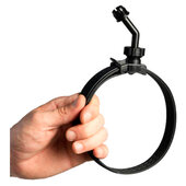 Spare mount for nontubular handlebars