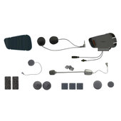 Kit audio p. Cardo PACKTALK et SMARTPACK av. microphone filaire et à col de cygne