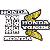 HONDA STICKERS, SET OF 6