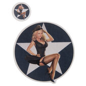 Sticker mini Airforce Size: 6,7 x 6,7 cm