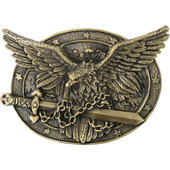 belt buckle *Eagle* size:  11 x 8 cm