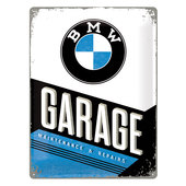 BMW GARAGE METAL SIGN