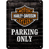 METAL SIGN *H-D PARKING