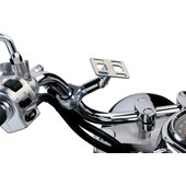 Premium GPS-houder Moto-Detail, gepolijst aluminium