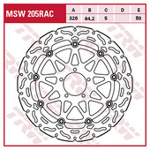 TRW BRAKE-DISCS *RACING