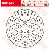 TRW BRAKE DISCS REAR