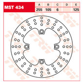TRW BRAKE DISCS REAR