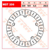 TRW BRAKE-DISC FRONT