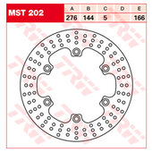 TRW BRAKE-DISC FRONT