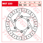 TRW BRAKE-DISC FRONT