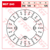 TRW BRAKE DISCS REAR