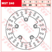 TRW BRAKE DISCS REAR