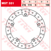 TRW BRAKE DISCS REAR