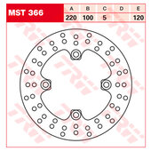 TRW BRAKE DISCS REAR