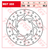 TRW BRAKE-DISC FRONT