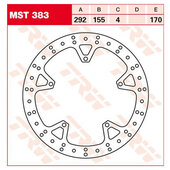 TRW BRAKE-DISC FRONT