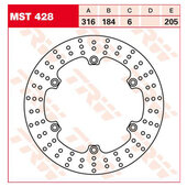TRW BRAKE DISCS REAR