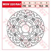 TRW BRAKE-DISCS *RACING