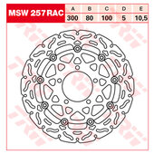 TRW BRAKE-DISCS *RACING
