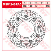 TRW BRAKE-DISCS *RACING