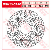 TRW BRAKE-DISCS *RACING