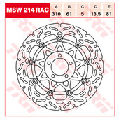 TRW BRAKE-DISCS *RACING