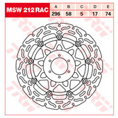 TRW BRAKE-DISCS *RACING
