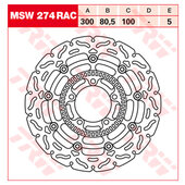 TRW BRAKE-DISCS *RACING