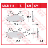 TRW BREAKPADS