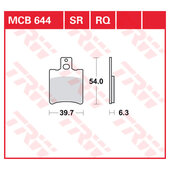 TRW BRAKE-PADS ORGAN.