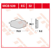 TRW BRAKE-PADS ORGAN.