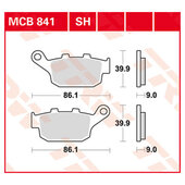 TRW BRAKE-PADS SINTER
