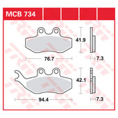 TRW BRAKE-PADS ORGAN.