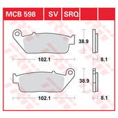 TRW BRAKE-PADS SINTER