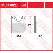 TRW BRAKE-PADS SINTER