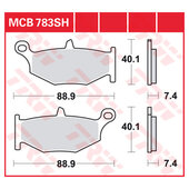 TRW BRAKE-PADS SINTER