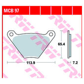 TRW BREAKPADS