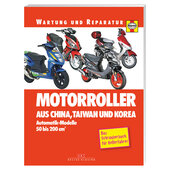 Reparaturanleitung China, Taiwan, Korea Motorroller (in German)