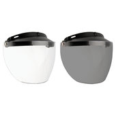 Bell Custom 500 MXL 3-Snap Flip Shield