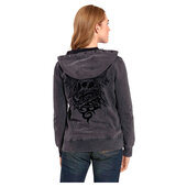 LETHAL ANGEL ZIP-HOODIE
