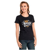 Biker Queen T-shirt femme