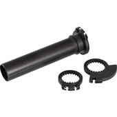 Universal Gasdrehhülse 22-mm-Lenker, Set, schwarz
