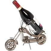 Motorcycle metal bottle holder