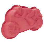 Stampo per dolci a forma di moto Siliconata