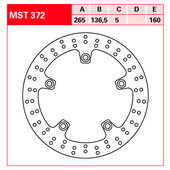 TRW BRAKE DISCS REAR