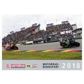 MOTORBIKE GRAND PRIX 2018 CALENDAR 475X330MM,13 SH.