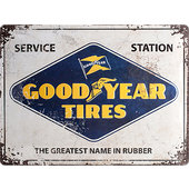 Metalen wandbord Goodyear 